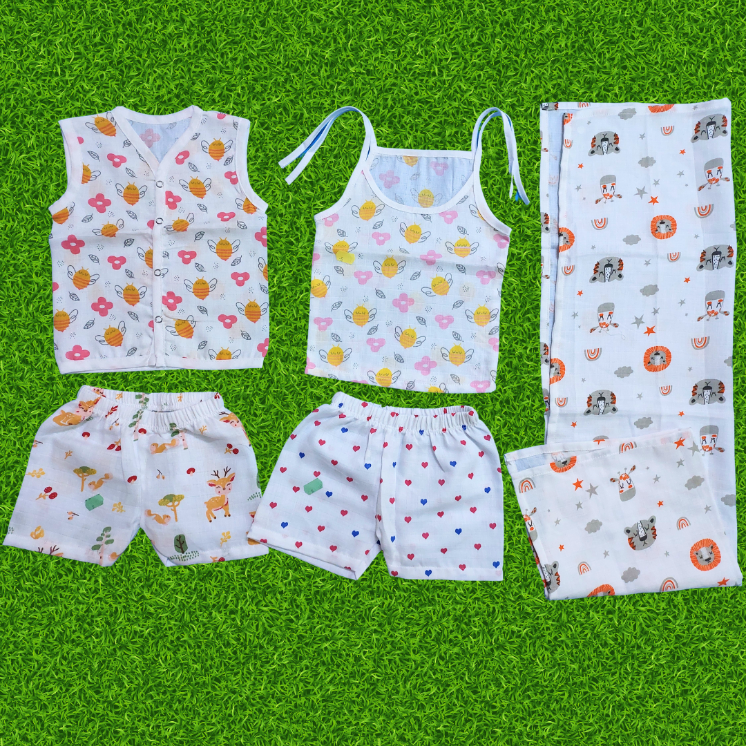 2 SET+ TOWEL combo | 0-3 months