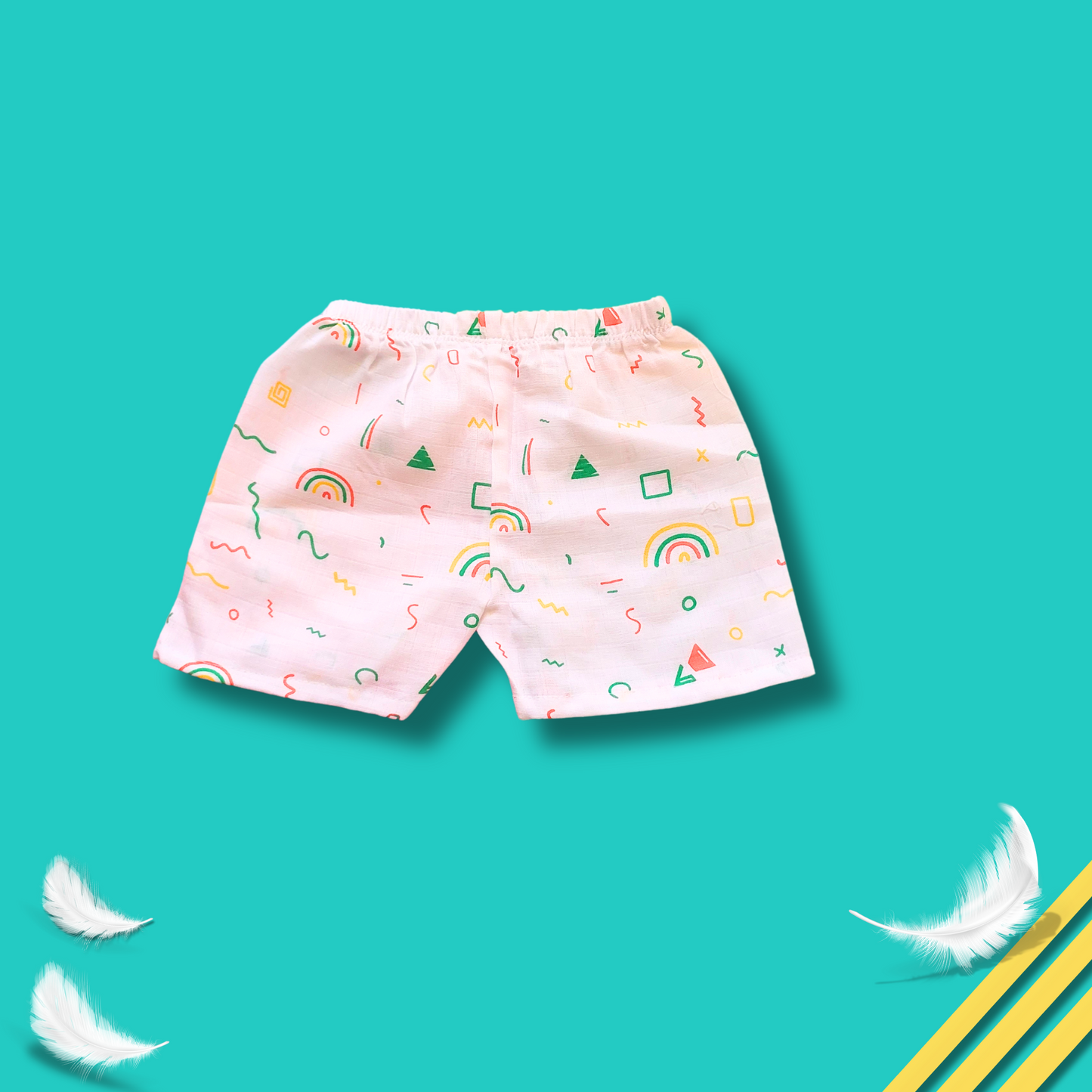 Girl baby frock and shorts combo | 9 to 12 months
