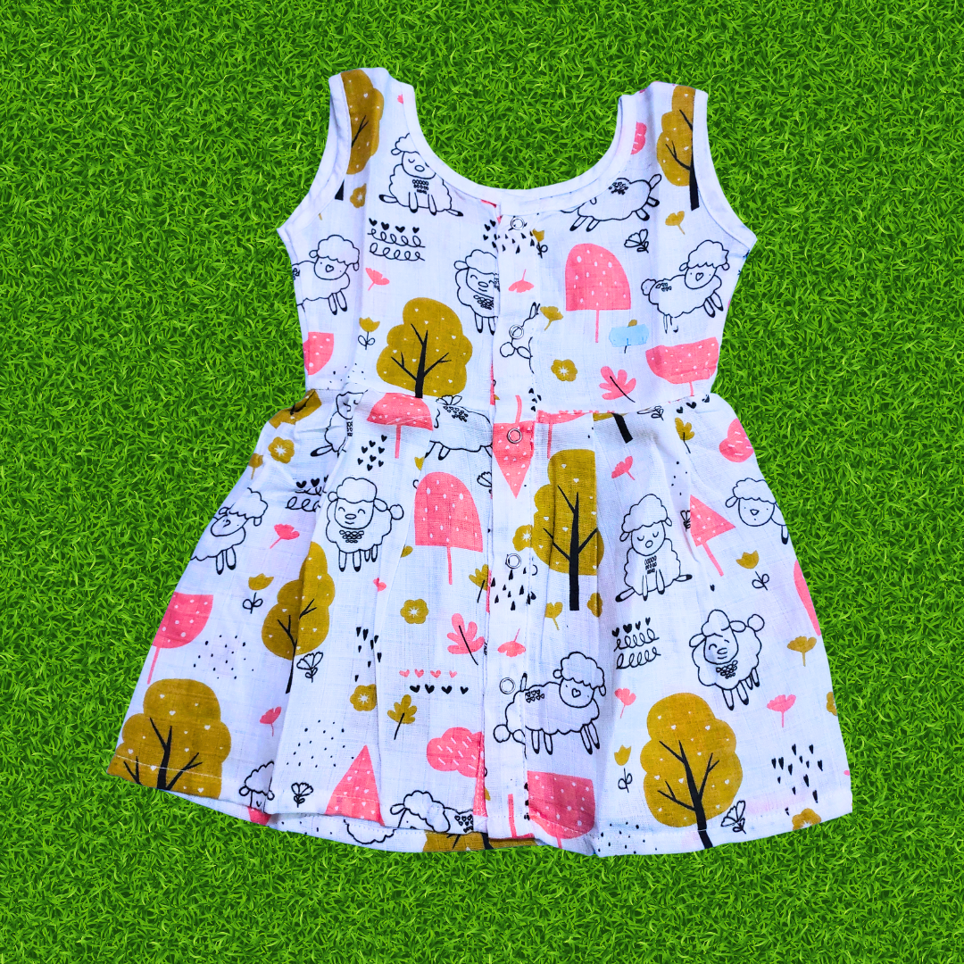 Girl baby (6-9 months) | 5 dress combo | Organic cloth