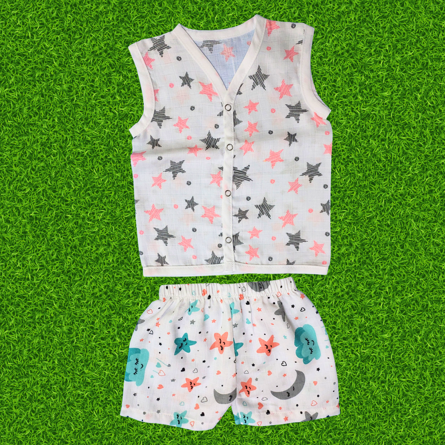 Baby dress Combo (0-3 months) | New born gift set | 5pcs@ 599