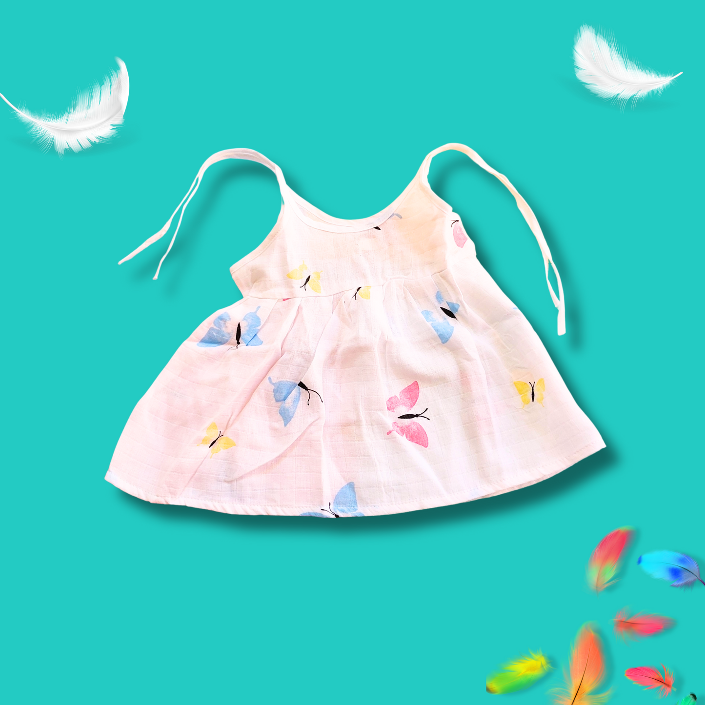 Girl baby dress combo | 4 piece at 499 | 3 to 6 months