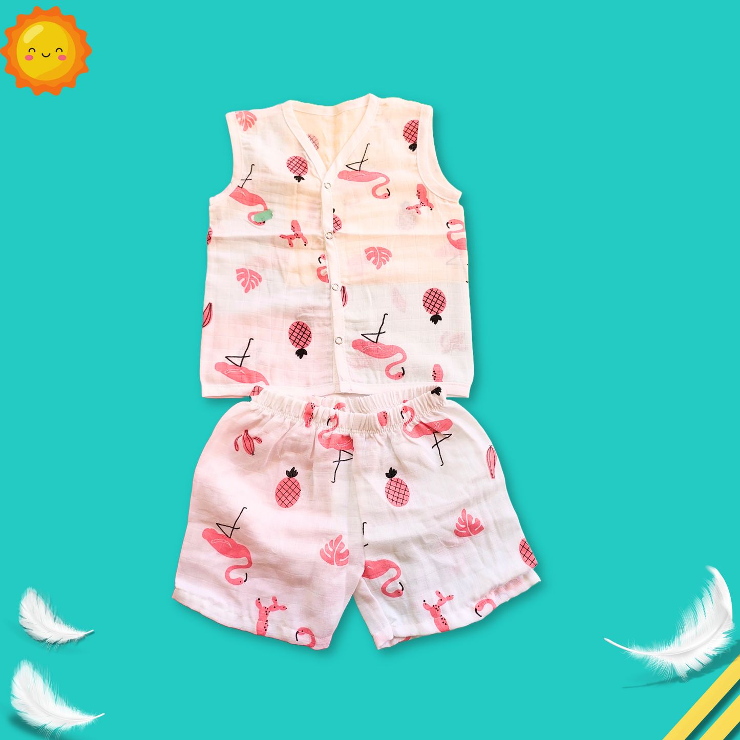 Shorts and Jabla set | for 9 to 12 month babies| best for summer
