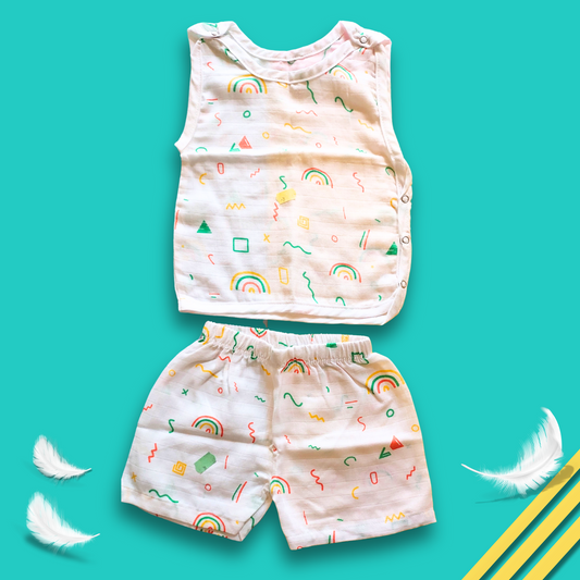 Two set - Jabla and shorts | for 3-6 month babies | Best for summer