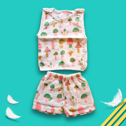 Two set - Jabla and shorts | for 3-6 month babies | Best for summer