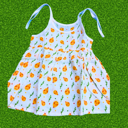 Girl baby- 3 dress combo | Organic cloth | 0-3 months