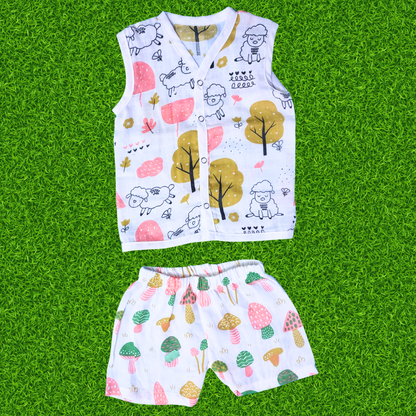 5 dress combo | New born (0-3 months) | Pure muslin