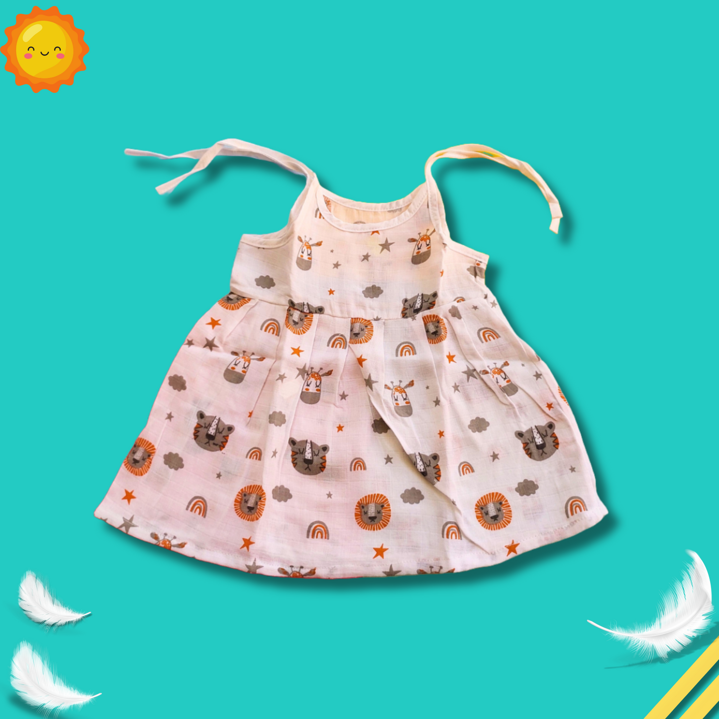 Girl baby dress combo | 4 piece at 499 |  3 to 6 months